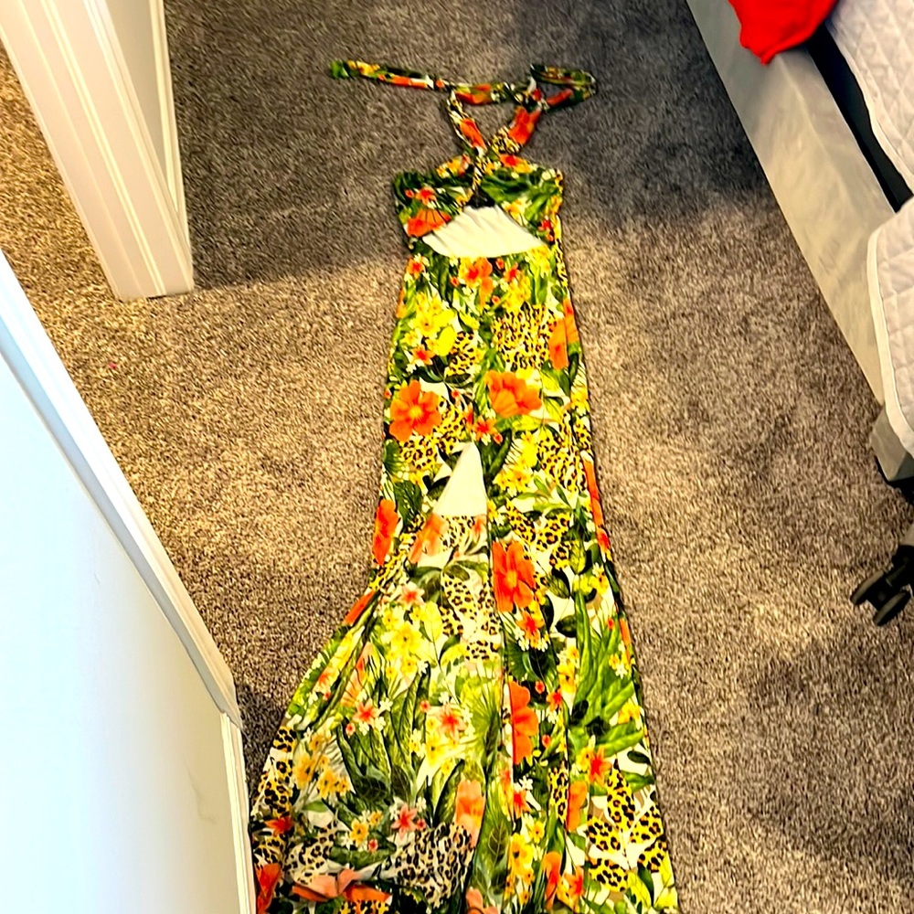 Omg swim dress medium used once